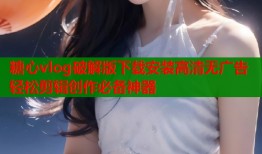糖心vlog破解版下载安装高清无广告轻松剪辑创作必备神器