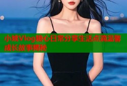 小姚Vlog糖心日常分享生活点滴温馨成长故事揭秘