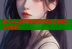 糖心vlog国产首选轻松剪辑分享精彩生活瞬间