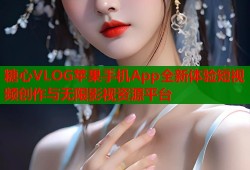 糖心VLOG苹果手机App全新体验短视频创作与无限影视资源平台
