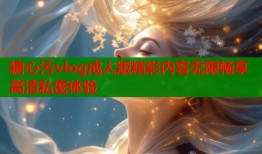 糖心污vlog成人版精彩内容无限畅享高清私密体验