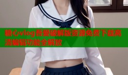 糖心vlog吾爱破解版资源免费下载高清编辑功能全解放