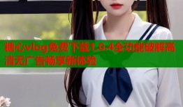 糖心vlog免费下载1.0.4全功能破解高清无广告畅享新体验
