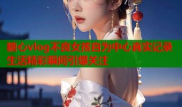 糖心vlog不良女孩自为中心真实记录生活精彩瞬间引爆关注