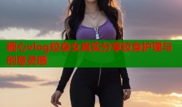 糖心vlog纹身女真实分享纹身护理与创意灵感