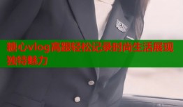 糖心vlog高跟轻松记录时尚生活展现独特魅力