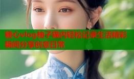 糖心vlog柚子猫内轻松记录生活精彩瞬间分享创意日常