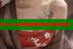 糖心vlog锅锅酱揭秘精彩内容抢先看