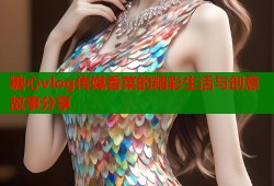 糖心vlog传媒香菜的精彩生活与创意故事分享