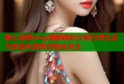 糖心视频vlog娜娜精彩分享日常生活与创意内容吸引粉丝关注