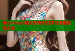 糖心vlog小魔女的奇幻日常与温暖故事分享