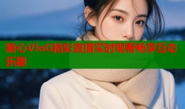 糖心VloG精彩直播实时观看畅享互动乐趣