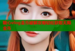 糖心vlog金币破解攻略轻松获取无限金币