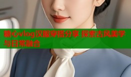 糖心vlog汉服穿搭分享 探索古风美学与日常融合