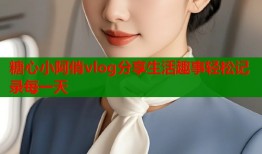 糖心小阿俏vlog分享生活趣事轻松记录每一天