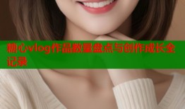 糖心vlog作品数量盘点与创作成长全记录