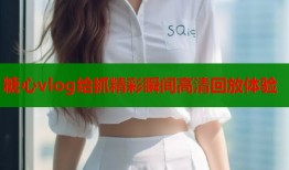 糖心vlog给抓精彩瞬间高清回放体验