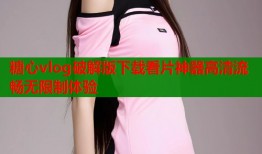 糖心vlog破解版下载看片神器高清流畅无限制体验
