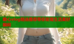 糖心vlog精选推荐带你发现生活美好瞬间