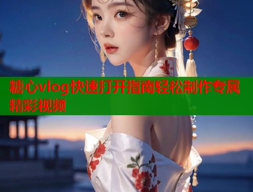 糖心vlog快速打开指南轻松制作专属精彩视频