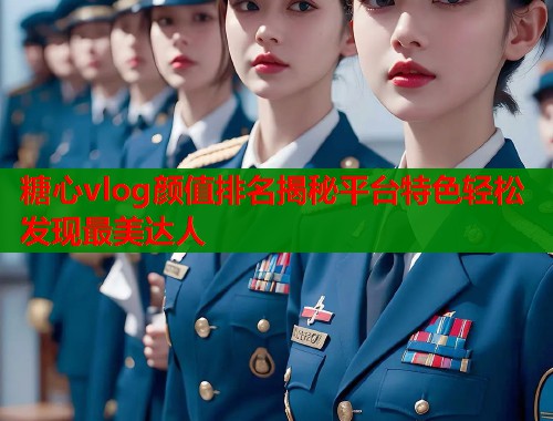 糖心vlog颜值排名揭秘平台特色轻松发现最美达人