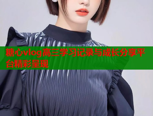 糖心vlog高三学习记录与成长分享平台精彩呈现