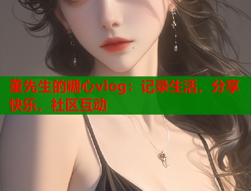 董先生的糖心vlog：记录生活，分享快乐，社区互动