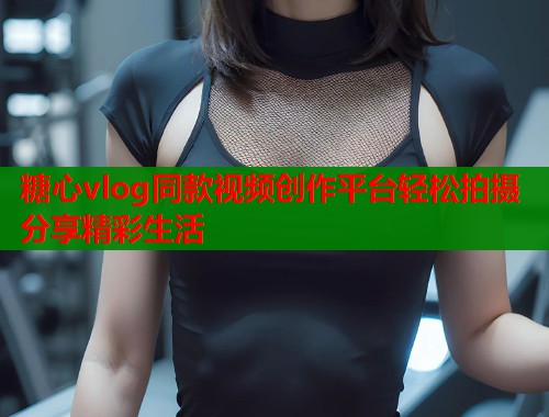糖心vlog同款视频创作平台轻松拍摄分享精彩生活