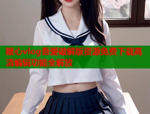 糖心vlog吾爱破解版资源免费下载高清编辑功能全解放