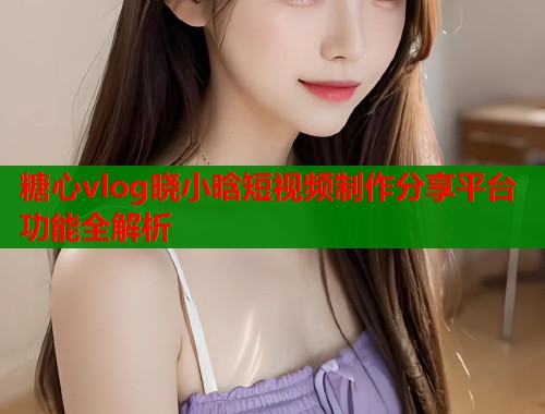 糖心vlog晓小晗短视频制作分享平台功能全解析