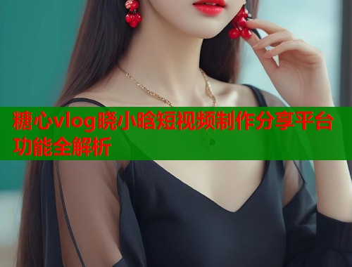 糖心vlog晓小晗短视频制作分享平台功能全解析