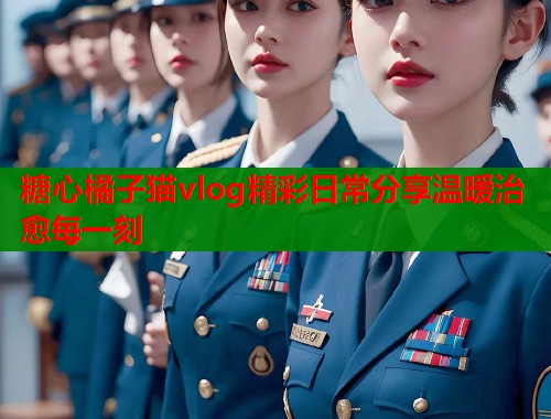 糖心橘子猫vlog精彩日常分享温暖治愈每一刻