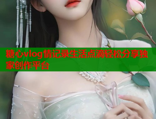 糖心vlog情记录生活点滴轻松分享独家创作平台