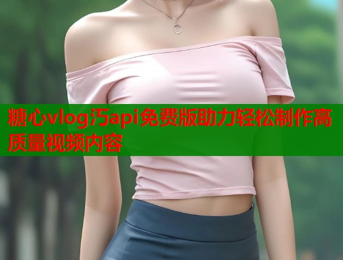 糖心vlog汅api免费版助力轻松制作高质量视频内容