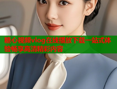 糖心视频vlog在线播放下载一站式体验畅享高清精彩内容