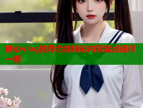 糖心vlog推荐合集精彩内容盘点值得一看