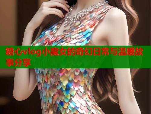 糖心vlog小魔女的奇幻日常与温暖故事分享