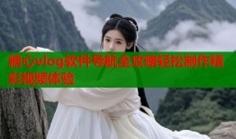 糖心vlog软件导航全攻略轻松制作精彩视频体验