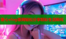 糖心vlog版网轻松分享精彩生活瞬间