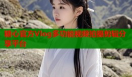 糖心官方Vlog多功能视频拍摄剪辑分享平台