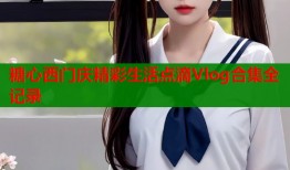 糖心西门庆精彩生活点滴Vlog合集全记录