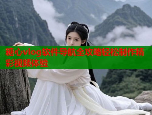 糖心vlog软件导航全攻略轻松制作精彩视频体验