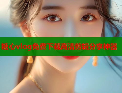 糖心vlog免费下载高清剪辑分享神器
