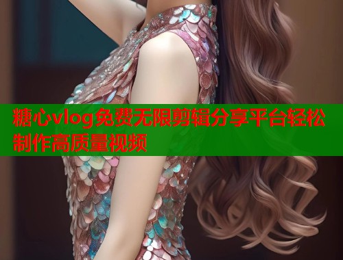 糖心vlog免费无限剪辑分享平台轻松制作高质量视频