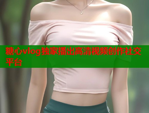 糖心vlog独家播出高清视频创作社交平台